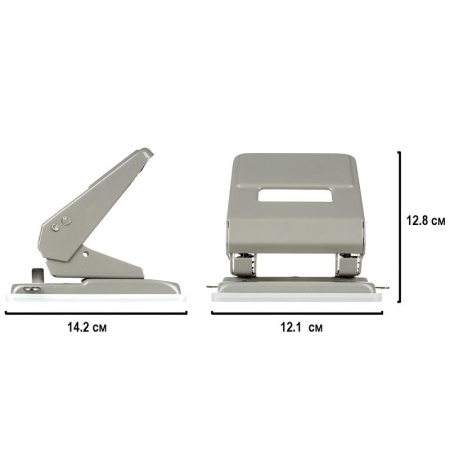 Дырокол Attache Power 45л. серый (882859)