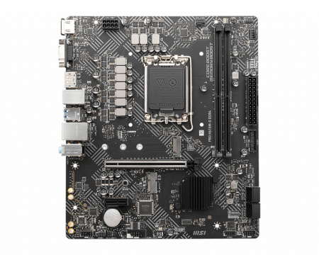 Мат.плата S1700 H610 MSI PRO H610M-G DDR4 (mATX,2DDR4,M.2,4SATA3,VGA,HDMI,PC3200)