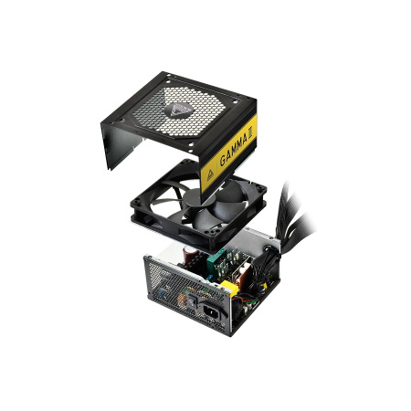 Блок питания 650Вт Montech GAMMA II 650W (ATX 2.43,APFC,120мм,4PCI-E,8SATA,80+Gold)[GAMMA ll 650W]