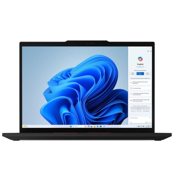 Ноутбук/ Lenovo ThinkPad T14 G5 14.0" WUXGA Touch IPS AG 400nits, AMD Ryzen 7 PRO 8840U,32GB DDR5, 512GB SSD M.2, AMD Radeon 780M Graphics,5M+IRCam, Qualcomm Wi-Fi 6E NFA725A+BT5.3, Wired Ethernet, 4 Cell 52.5Whr, BKLT KB ENG, Win 11 Pro, 1 Year, Black