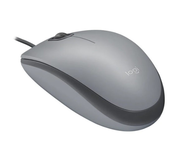 Мышь USB Logitech M110 Silent (910-005490/910-005502) оптическая, 1000dpi, Black