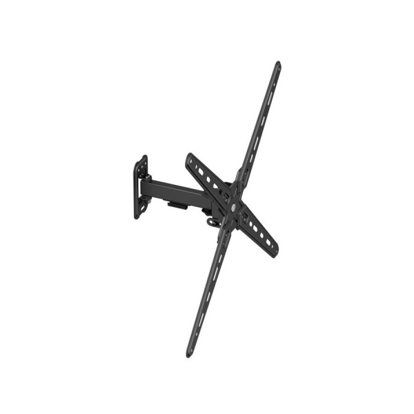 Кронштейн ITECHmount LCDN741 черный настенный,для тв,13-55",до 25кг,от стены 67-199мм,с функцией наклона ＋5°～-15°,поворота 60° вправо / 60° влево,вращ