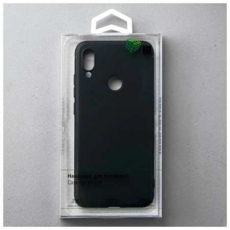 Накладка для Xiaomi Redmi Note 7 черная матовая INNOVATION