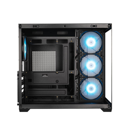 Корпус без блока питания/ Case PCCooler C3T700 ARGB BK, Midi-Tower, TG, 4x120mm ARGB, 1xUSB-A 3.0 + 1xUSB-A 2.0 + 1xUSB-C, ATX, mATX, mITX Black