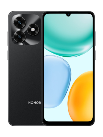 Смартфон Honor X5C 4Гб 64Гб Полночный черный 6.74", TFT LCD, 1600*720, 2*2.0+6*1.7Ггц, 13+0.8МП, 5Мп, 4G, 5260мАч, And 15