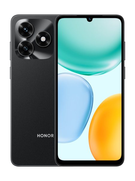 Смартфон Honor X5C 4Гб 64Гб Полночный черный 6.74", TFT LCD, 1600*720, 2*2.0+6*1.7Ггц, 13+0.8МП, 5Мп, 4G, 5260мАч, And 15