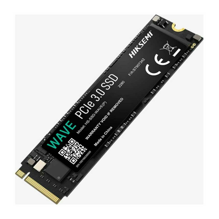 SSD-накопитель M.2 128Гб HIKSEMI (HIKVISION) Wave(P) [HS-SSD-WAVE(P) 128G](3D NAND,NVMe,1200/950 Мб/с)