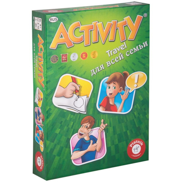 Игра настольная Piatnik "Activity. Travel для всей семьи" 793295