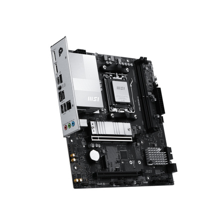 Мат.плата SocAM5 AMD B850 MSI PRO B850M-G (mATX,2DDR5,2M.2,2PCI-E16,HDMI,DP,PC8200)