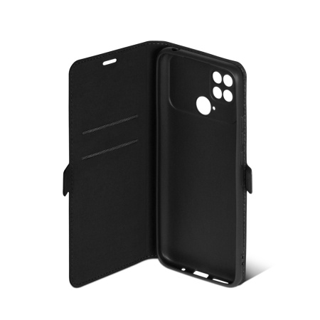 Чехол-книжка для Poco C40 DF poFlip-11 (black)