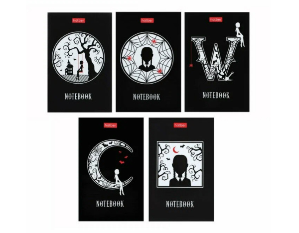Блокнот Hatber А7 48л. "W - wednesday" (48Б7В1к 083530)