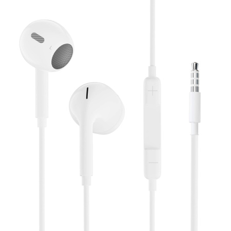 Гарнитура Perfeo REPRO внутриканальные, белый, с управлением звуком (PF_B4184)