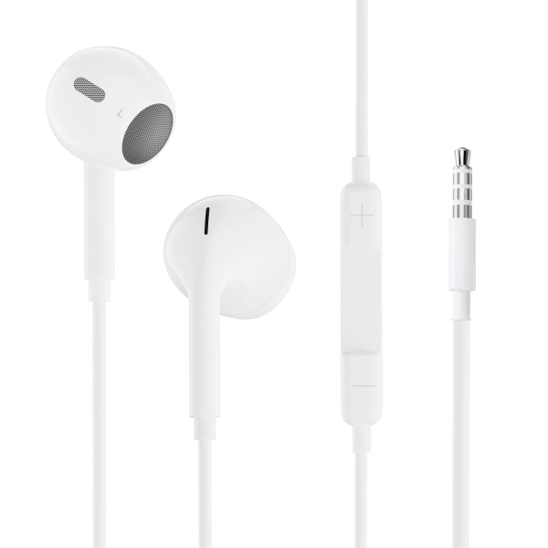 Гарнитура Perfeo REPRO внутриканальные, белый, с управлением звуком (PF_B4184)