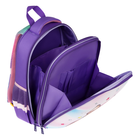 Ранец ArtSpace School Friend "Woof" 39*30*18см, 2 отделения, 2 кармана, анатомическая спинка Uni_177