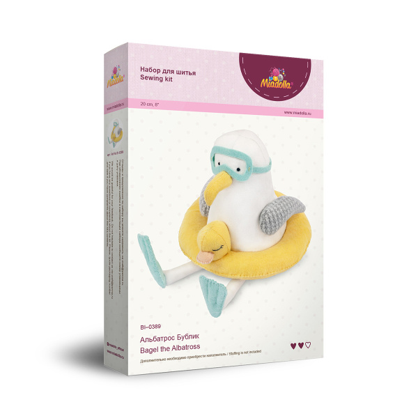 Набор для шитья "Miadolla" BI-0389 Альбатрос Бублик