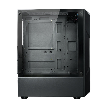 Корпус ATX Б_БП XASTRA A304 4FRGB Black (USB3.0,Audio,TG+Mesh,черный,4х120мм FRGB)[A304-4FC12F]