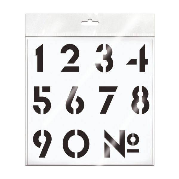 Трафарет ArtSpace 20*20см "Цифры" ТЦ2020_45561