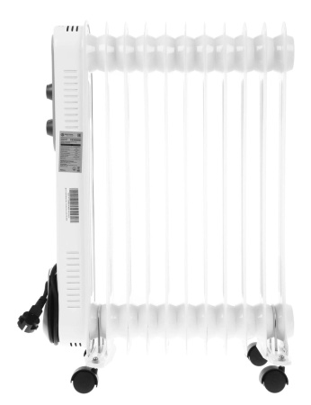 Масляный радиатор ROYAL Clima ROR- P11-2500M 2500Вт, 25кв.м, 11 секций, регул. темп., термостат