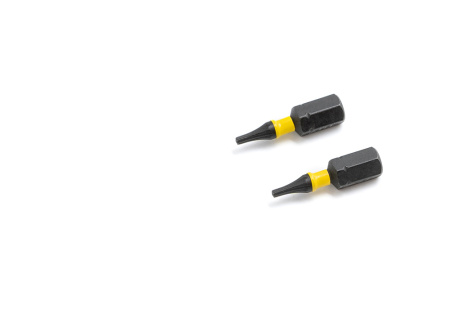 Бита Torx Tamper T10 TR l=25мм S2 (под патрон 1/4" Hex), 2 штуки, ударная, Дело техники 794302