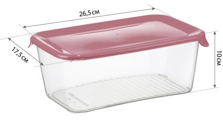 Емкость для продуктов 3л Практик Микс (М1465) (00124316)