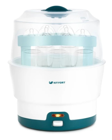 Стерилизатор Kitfort КТ-2315 500Вт, вместимость 6 бутылочек