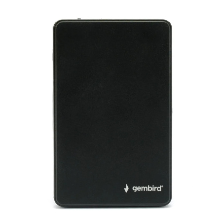 Внешний бокс для HDD 2.5" USB_2.0  Gembird EE2-U2S-40P черный,пластик