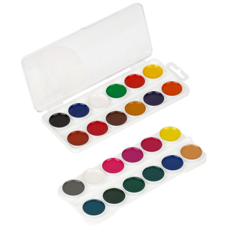 Акварель 24цв. Мульти-Пульти "Енот в Красном море", медовая без кисти (АП_10708)