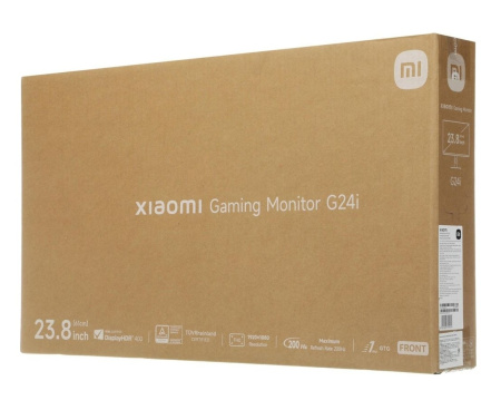 Монитор 23.8"/Xiaomi/G24i 2026/Черный/IPS/1920*1080/200 Гц/HDMI/DP/ELA6656RU