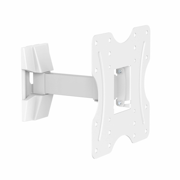 Кронштейн ITECHmount LCDN522 White белый настенный,для тв,23-42",до 30кг,от стены 56-205 мм,с выносом, с функцией наклона -10°~ +3°,и поворота 90°/+90