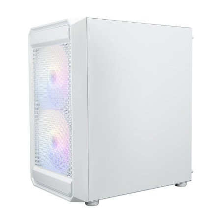 Корпус mATX Б_БП XASTRA A303M 3FRGB White (USB3.0,Audio,TG,белый,Mesh,1х120мм+2х140мм FRGB,CPU Cooler до 160мм, VGA до 285мм)[A303M-2FC14F-1FC12F-D-WH
