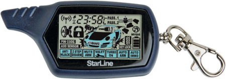 Брелок сигнализации StarLine Twage B6, Keeloq, синий корпус, совместимый