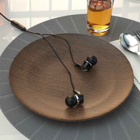 Гарнитура проводная BOROFONE BM47 вставные, кабель 1.2м, черный