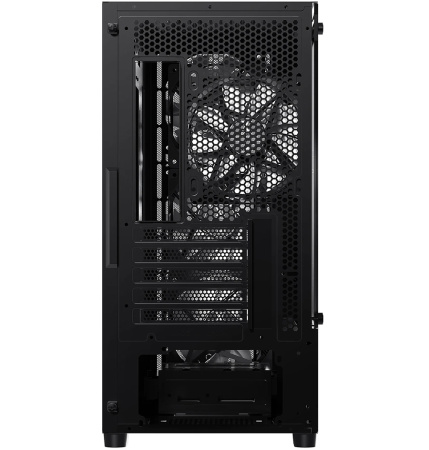 Корпус mATX Б_БП XASTRA A401M 4FRGB Black (USB3.0,Audio,TG,черный,Mesh,4х120мм FRGB,CPU Cooler до 165мм, VGA до 340мм)[A401M-4FC12F-BK]