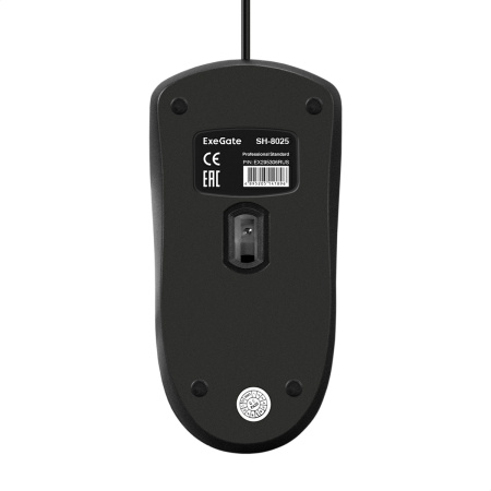 Мышь USB ExeGate Professional Standard  SH-8025 оптическая, 1000dpi, кабель 1.5м, черный (Color Box)