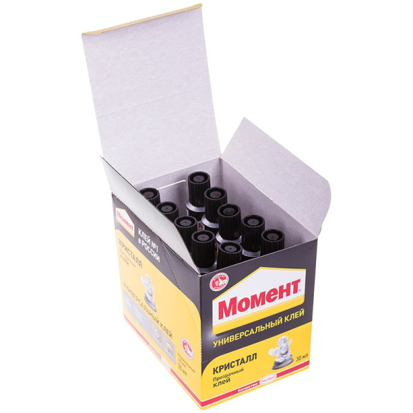 Клей Момент "Кристалл" прозрачный 30мл. (873873)