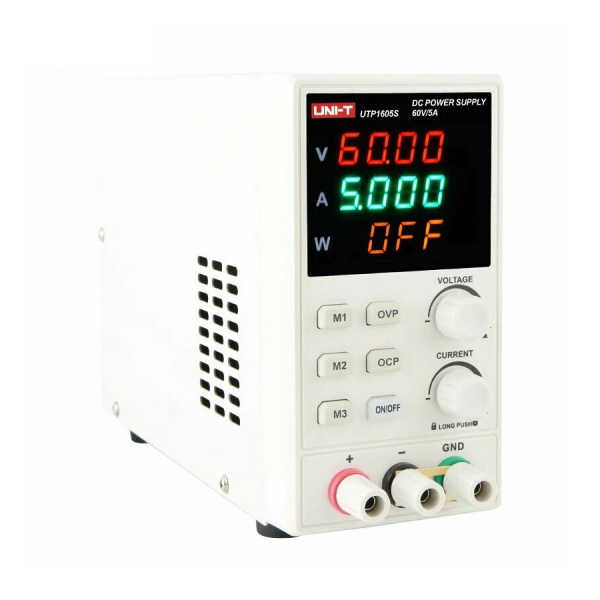 Блок питания лабораторный Uni-T UTP1605S, 60в,  5а, импульсный