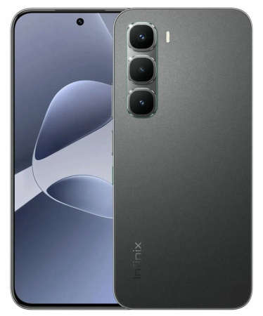 Смартфон INFINIX Hot 60 pro 8Гб 128Гб Sleek Black 6.78", AMOLED, 2720*1224, 2*2.2+6*2ГГц, 50Мп, 13Мп, 4G, NFC, 5160мАч, And 15
