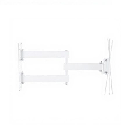 Кронштейн ITECHmount LCDN832 White белый настенный,для тв,23-43",до 30кг,от стены 56-392 мм,с выносом, с функцией наклона -10°~ +5°,и поворота 90°/+90