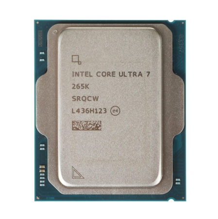 Процессор 1851 Intel Core Ultra 7 265K (20ядер/20потоков*3,9ГГц-5,5ГГц,30Мб,Intel Graphics,250Вт) oem