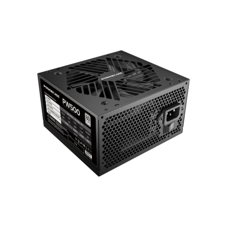 Блок питания 500Вт Powercase PW500 (APFC,120мм,2PCI-E,5SATA,80+)[PS-500W-DC]