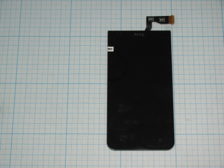 Дисплейный модуль ( дисплей + тачскрин ) HTC Desire 300 чёрный