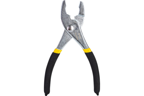 Пассатижи переставные двухдиапазонные Deli DL25506  150мм, прорезиненная двухкомпонентная ручка