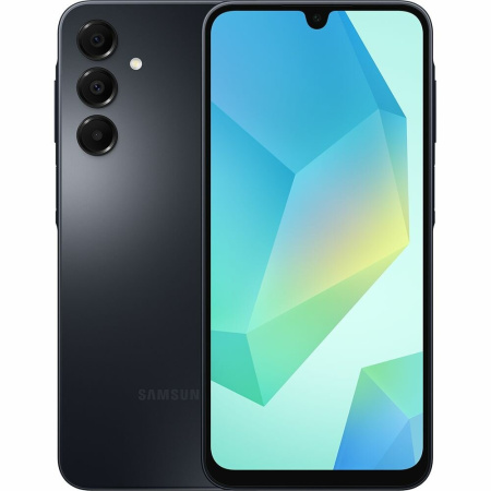 Смартфон Samsung Galaxy A16 4Гб 128Гб SM-A165 Черный 6.7", AMOLED, 2340*1080, 2*2.2+6*2.0ГГц, 50+5+2Мп, 13Мп, 4G, NFC, 5000мАч, And 14