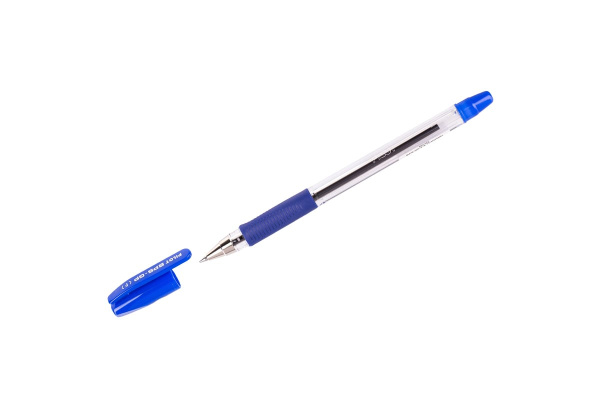 Ручка шариковая PILOT "BPS" синяя, грип, 0,7мм BPS-GP-F-L