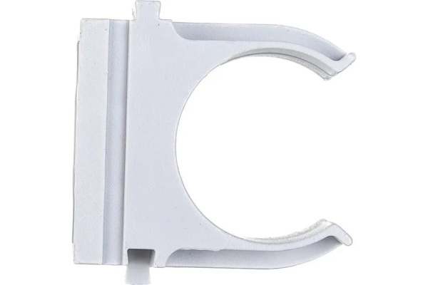 Крепеж-клипса (держатель для труб) d20мм, упаковка 100штук, серый, Урал Пак АТ-50120-100