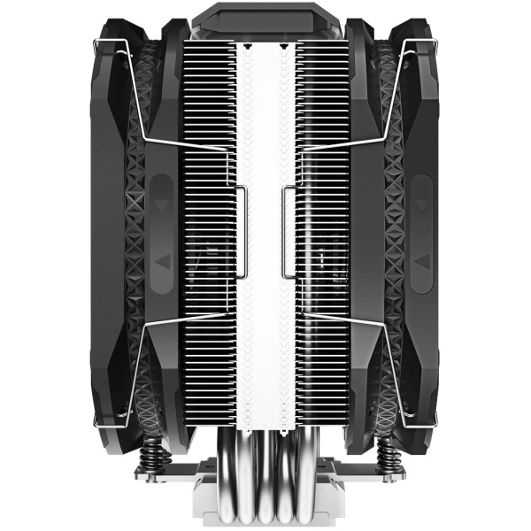Кулер S115x/1200/1700/20XX/AM5/AM4 DEEPCOOL AS500 Plus (220W/2*140mm/500-1200rpm/Al+Cu/ARGB/5 тепл. трубок)