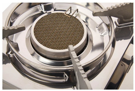 Газовая плита Tourist Lotos Ceramic TR-350 портативная, керамическая, в кейсе