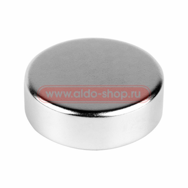 Неодимовый магнит диск, 30*10мм, сцепление 21кг, Rexant