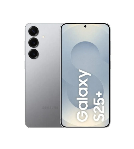 Смартфон Samsung Galaxy S25+ <ПИ> 12Гб 128Гб SM-S931 Silver Shadow 6.7", Dynamic AMOLED 2X, 2340*1080, 2*4.47+6*3.53ГГц, 50+20+10МП, 12Мп, 5G, NFC,490