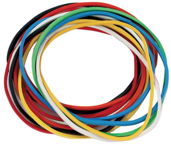 Резинка STAFF 100 грамм, 40мм, ассорти (440163)